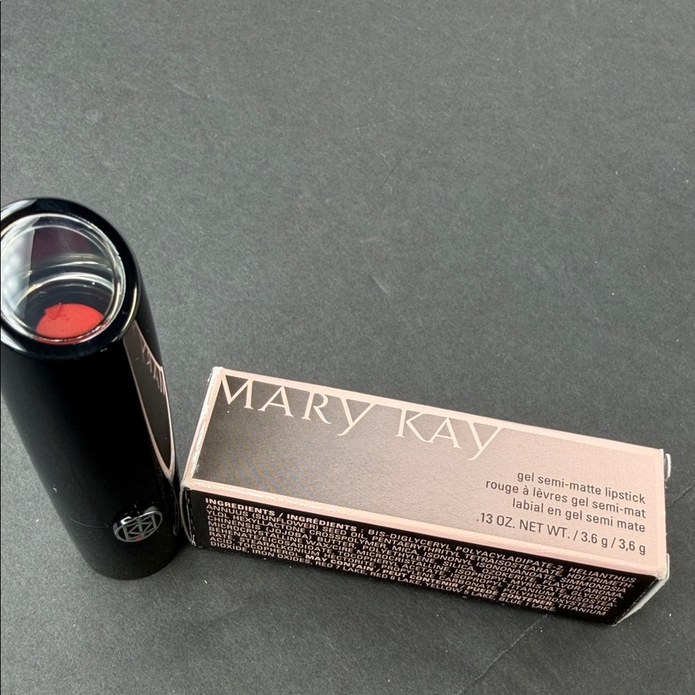 Mary Kay Semi-Matte Gel Lipstick - Poppy Please